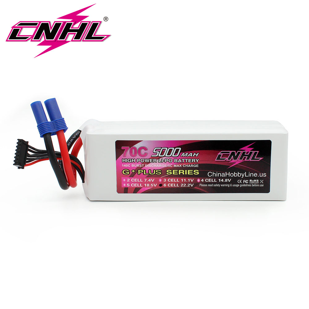 6S Lipo Battery 22.2V 5000Mah - CNHL Lipo 6S 22.2V Akumulator 5000mAh
