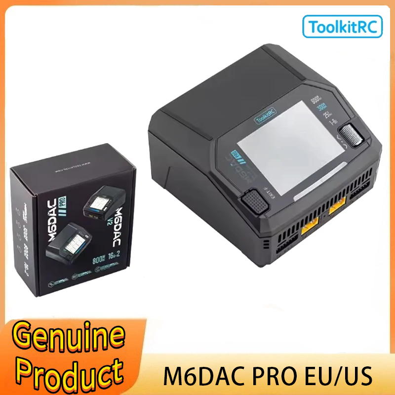 Toolkitrc M6Dac Smart Charger - ToolkitRC M6DAC V2 Pro Dwukanałowa Ładowarka