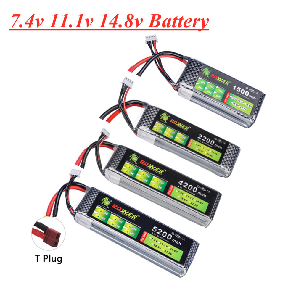 4S Lipo Battery 14.8V 6000Mah - Akumulator Lipo 2S 3S 4S 1500mah