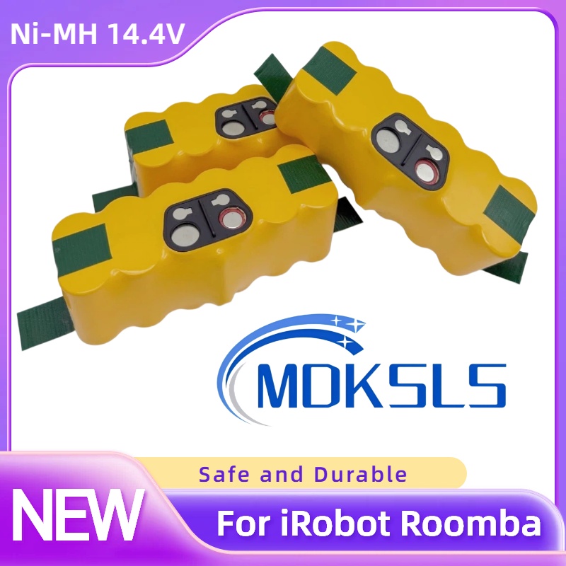 4S Lipo Battery 14.8V 6000Mah - Bateria do IRobot Roomba 5000mAh 14.4V