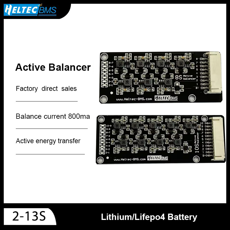 12S Lipo Battery Balancing Board - Aktywny Balanser 0.8A Płytka do Równoważenia