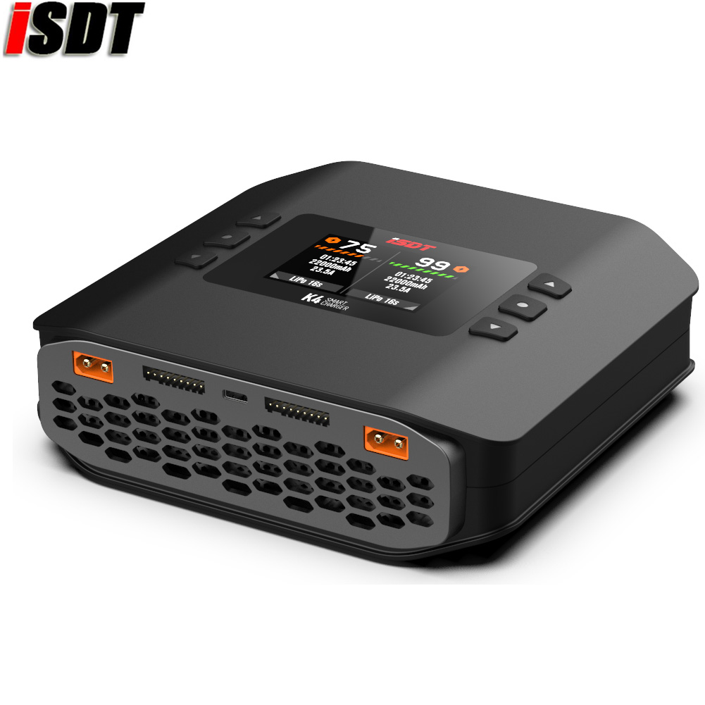 Isdt K4 Dual Lipo Charger - ISDT K4 1~8S Inteligentna Ładowarka do