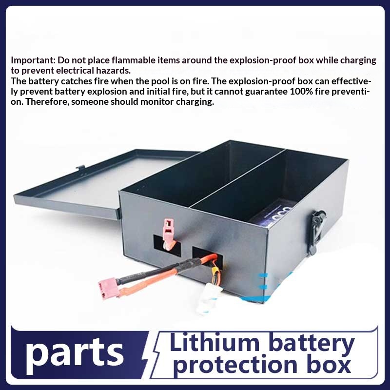 Lipo Battery Fireproof Safety Charge Box - Pojemnik do bezpiecznego ładowania akumulatorów Lipo,
