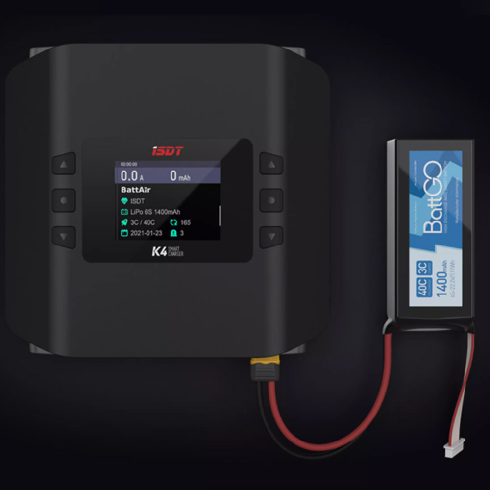 NOWY BALANSER BATERII LIPO ISD – Isdt K4 Dual Lipo Charger recenzja i cena