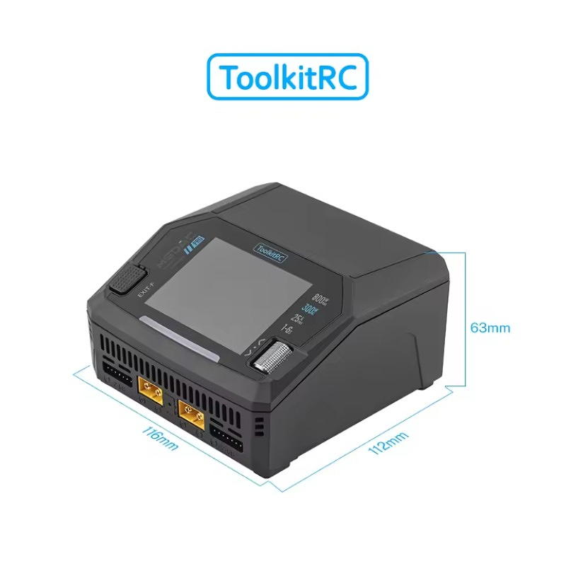 ToolkitRC M6DAC V2/Pro Dwukana – Toolkitrc M6Dac Smart Charger recenzja i cena
