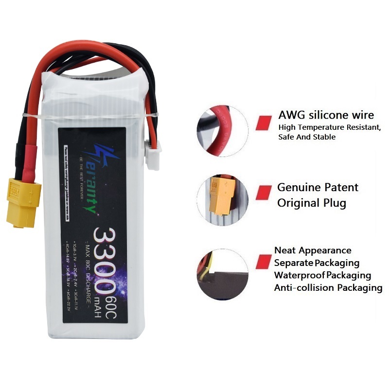 Akumulator LiPo RC 14.8V 4S 15 – 4S Lipo Battery 14.8V 6000Mah recenzja i cena