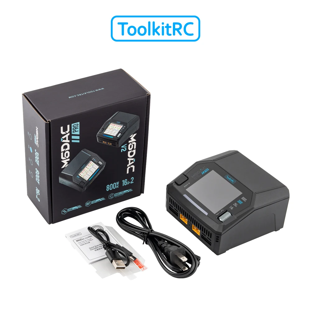 ToolkitRC M6DAC V2 M6DAC Pro D – Toolkitrc M6Dac Smart Charger recenzja i cena