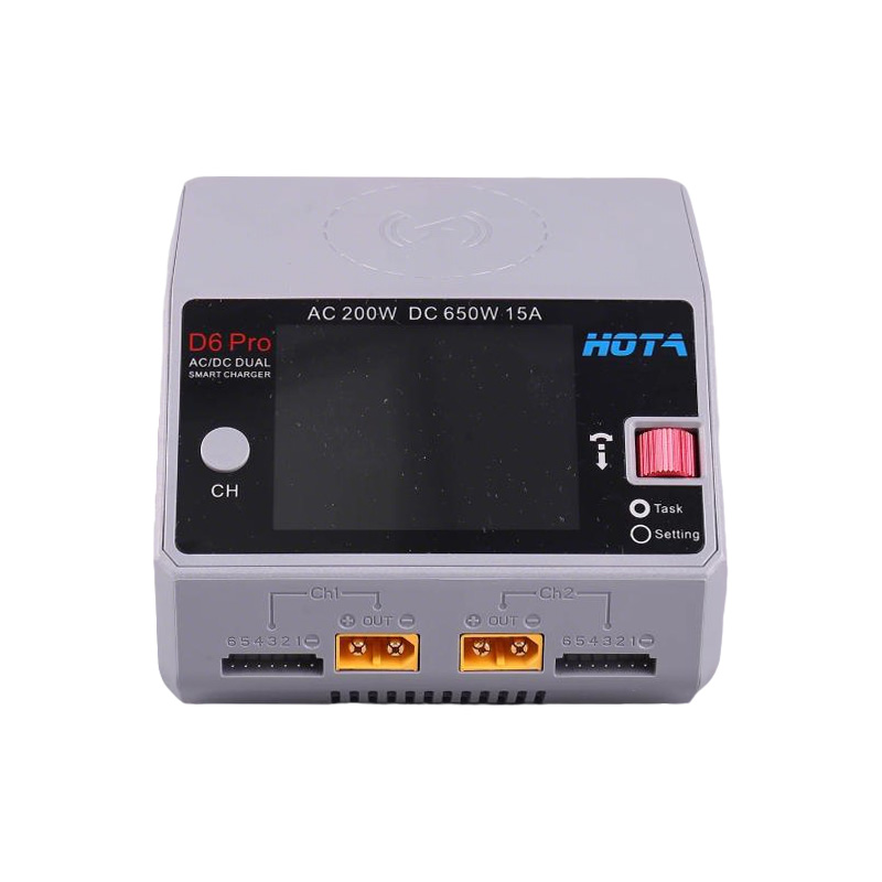 Ładowarka do akumulatorów SNQP – Hota D6 Pro Dual Lipo Charger recenzja i cena