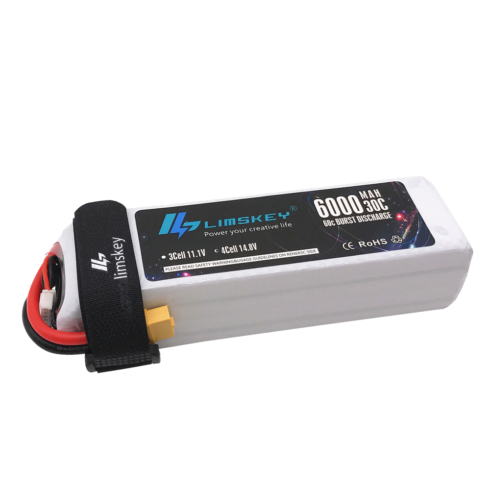 Lismkey 14.8V 6000mAh 30C Burs – 4S Lipo Battery 14.8V 6000Mah recenzja i cena