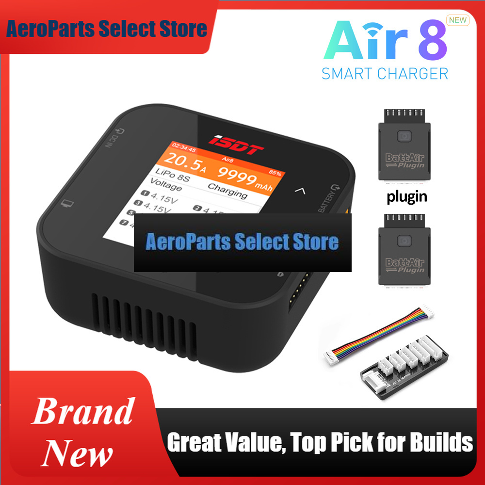 AeroPartsISDT Air8 500W 20A DC – Isdt Air8 8S Lipo Charger recenzja i cena