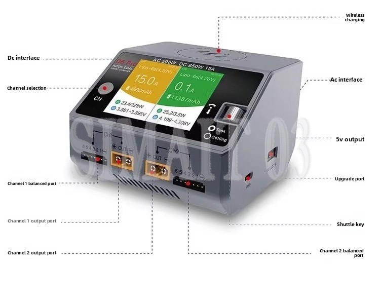 Inteligentna ładowarka do bala – Hota D6 Pro Dual Lipo Charger recenzja i cena
