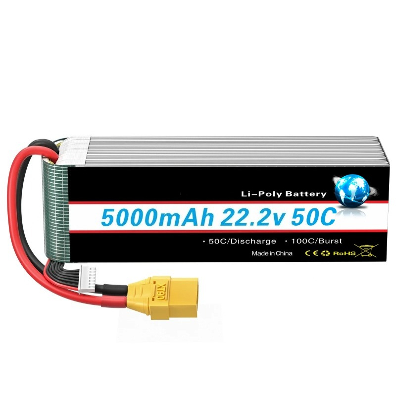 Nowa bateria Lipo 5000/6000mAh – 6S Lipo Battery 22.2V 5000Mah recenzja i cena
