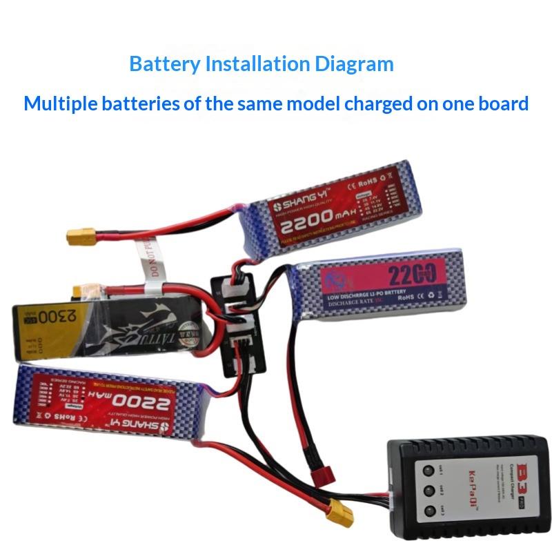 1 Zestaw Ładowarka do Akumulat – 12S Lipo Battery Balancing Board recenzja i cena