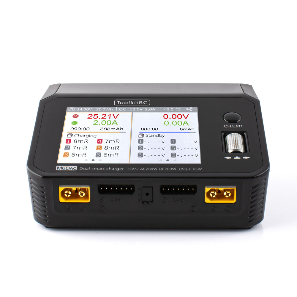 ToolkitRC M6DAC AC 200W DC 700 – Toolkitrc M6Dac Smart Charger recenzja i cena