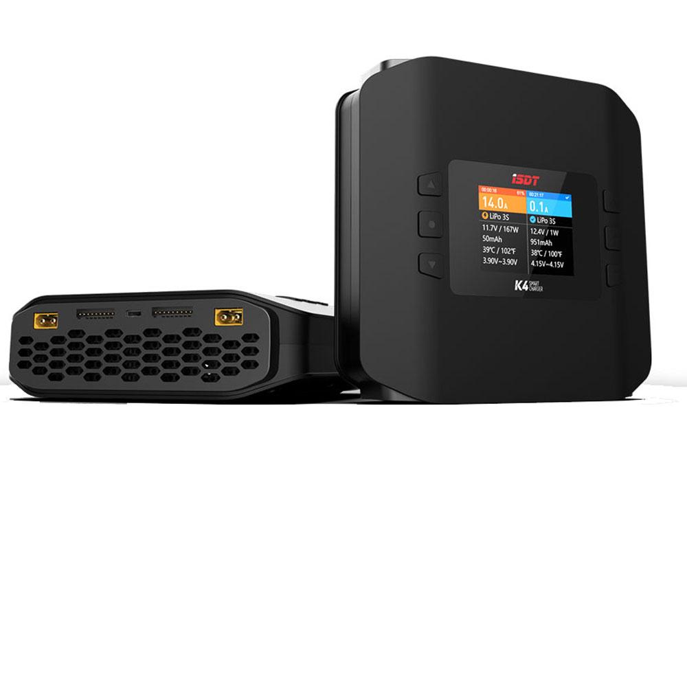 Ładowarka inteligentna ISDT K4 – Isdt K4 Dual Lipo Charger recenzja i cena