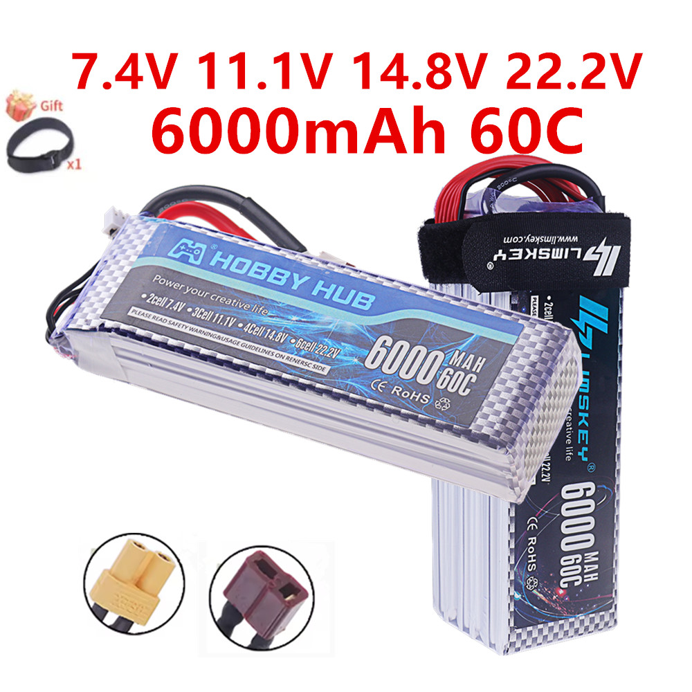 Akumulator Lipo 2S 3S 4S 6S 7. – 4S Lipo Battery 14.8V 6000Mah recenzja i cena