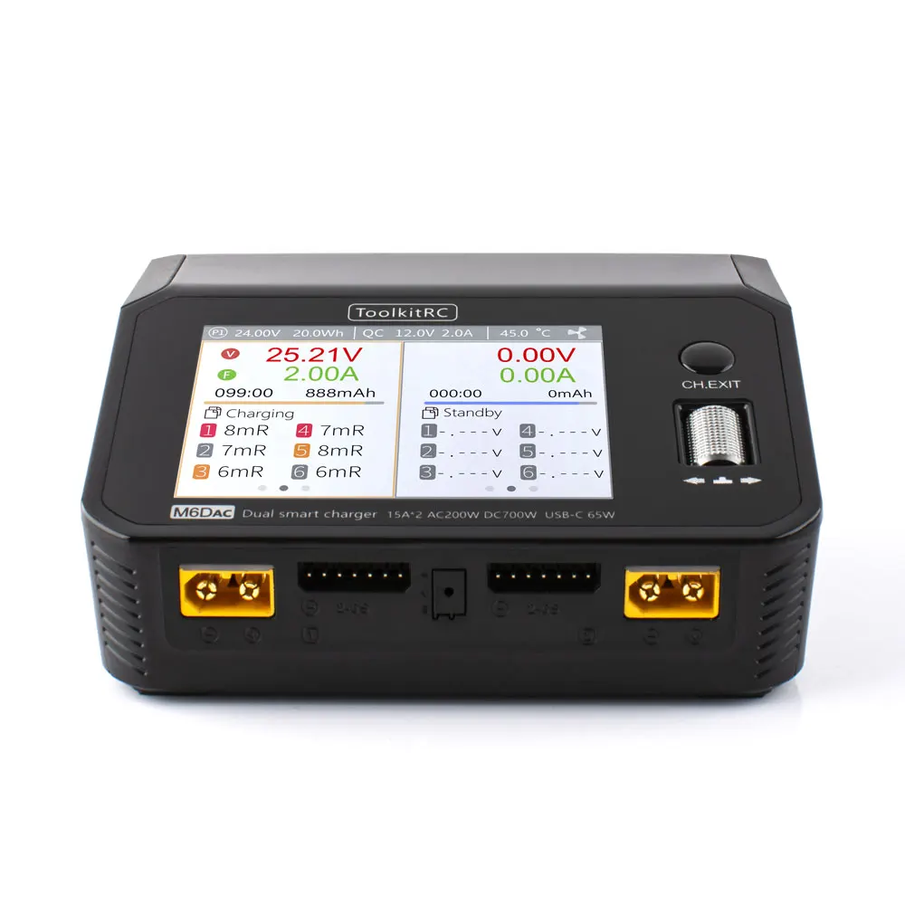 ToolkitRC M6DAC AC 200W DC 700 – Toolkitrc M6Dac Smart Charger recenzja i cena