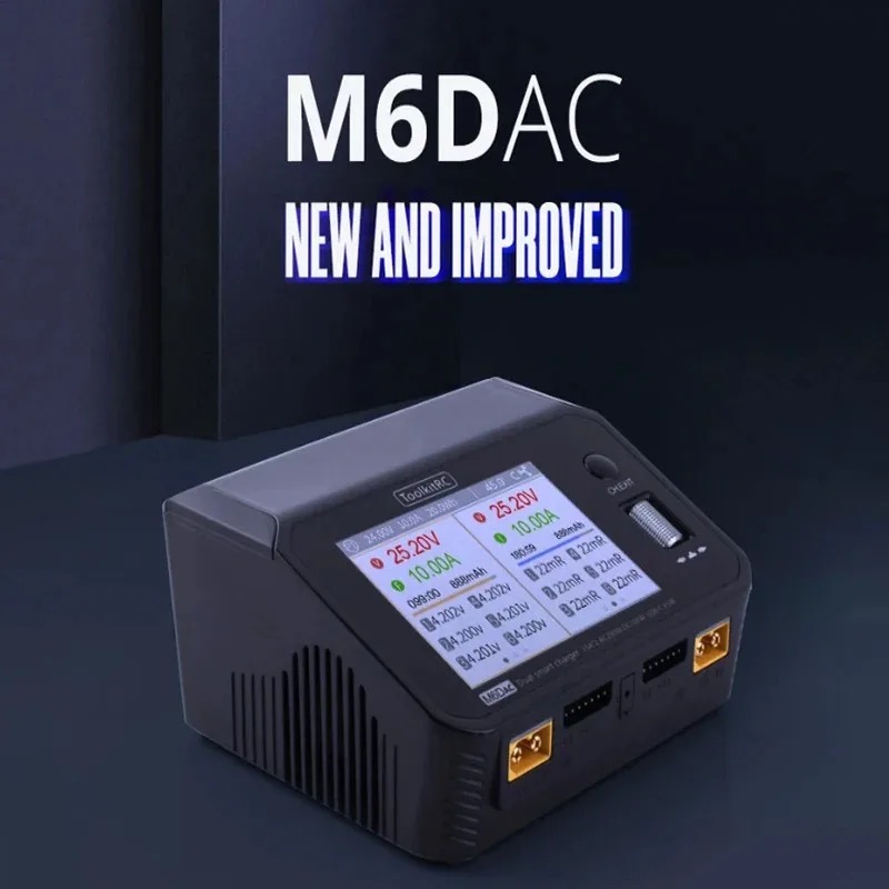 ToolkitRC M6DAC Dwukanałowa In – Toolkitrc M6Dac Smart Charger recenzja i cena