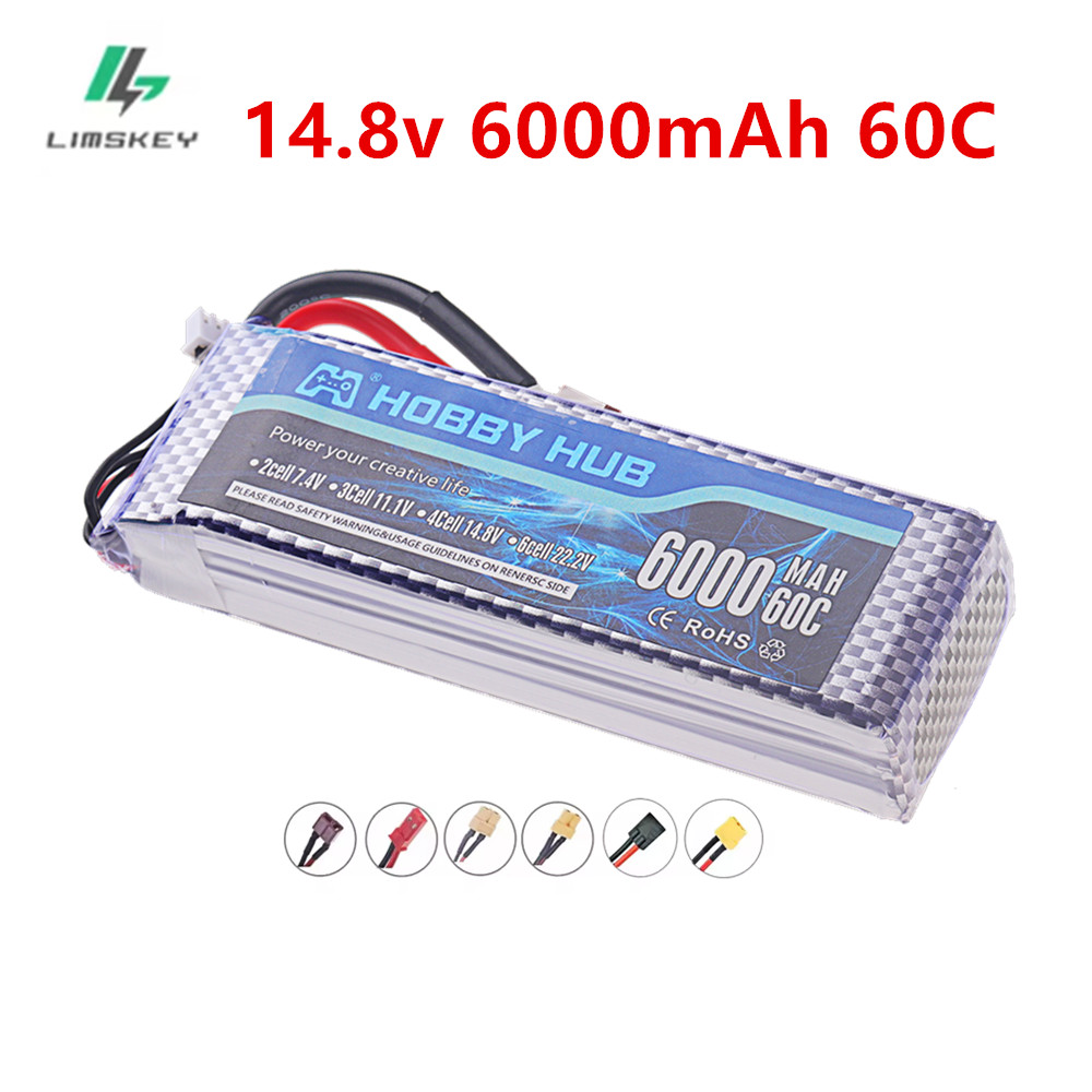 Akumulator Lipo 6000mAh 14.8V  – 4S Lipo Battery 14.8V 6000Mah recenzja i cena