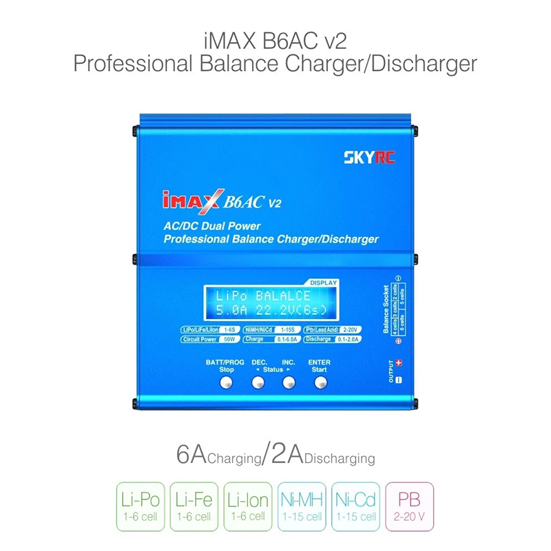 Oryginalna ładowarka SKYRC iMA – Skyrc B6 Neo Smart Charger recenzja i cena