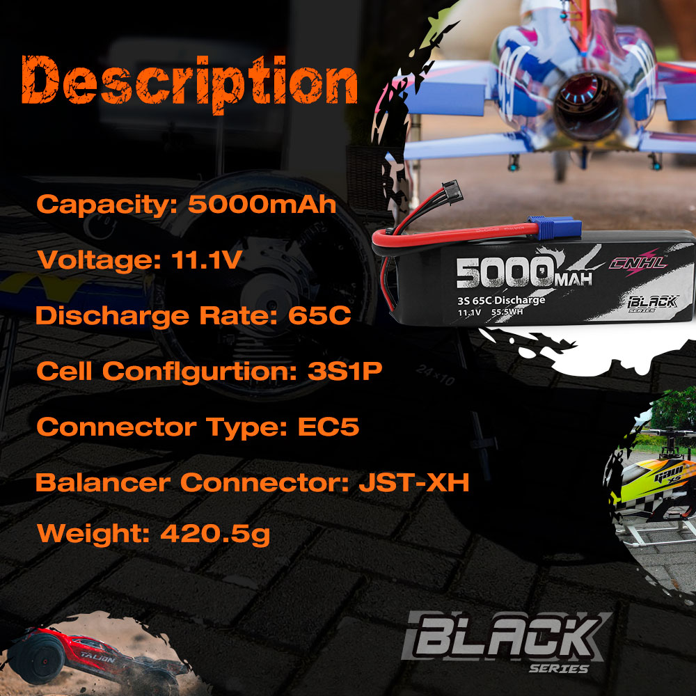 CNHL Akumulator Lipo 3S 4S 6S  – 6S Lipo Battery 22.2V 5000Mah recenzja i cena