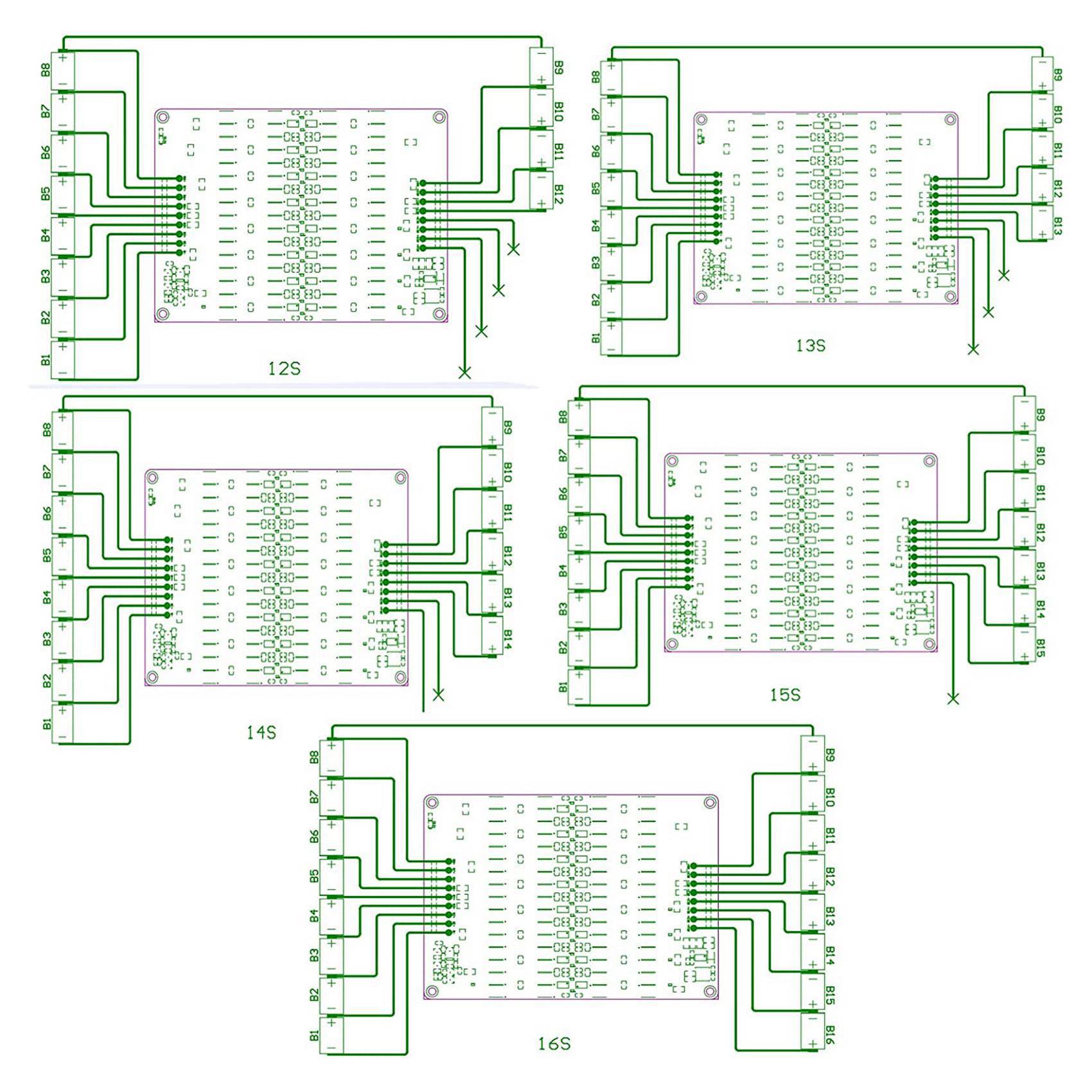 ABZZ-2X 12S 13S 14S 15S 16S Ak – 12S Lipo Battery Balancing Board recenzja i cena
