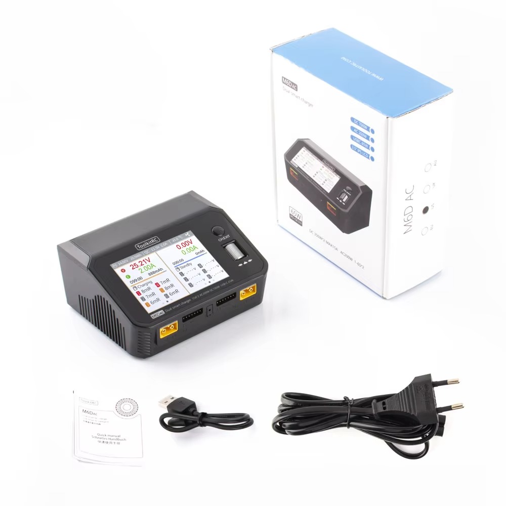 SmCpToolkitRC M6DAC Dwukanałow – Toolkitrc M6Dac Smart Charger recenzja i cena