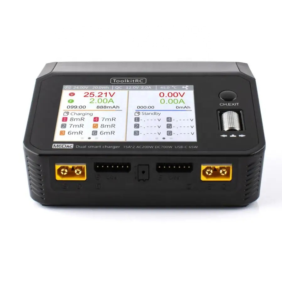 ToolkitRC M6DAC AC 200W DC 700 – Toolkitrc M6Dac Smart Charger recenzja i cena