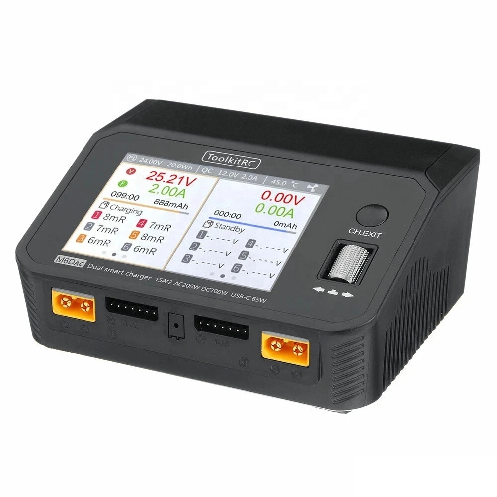 ToolkitRC M6DAC AC 200W DC 700 – Toolkitrc M6Dac Smart Charger recenzja i cena