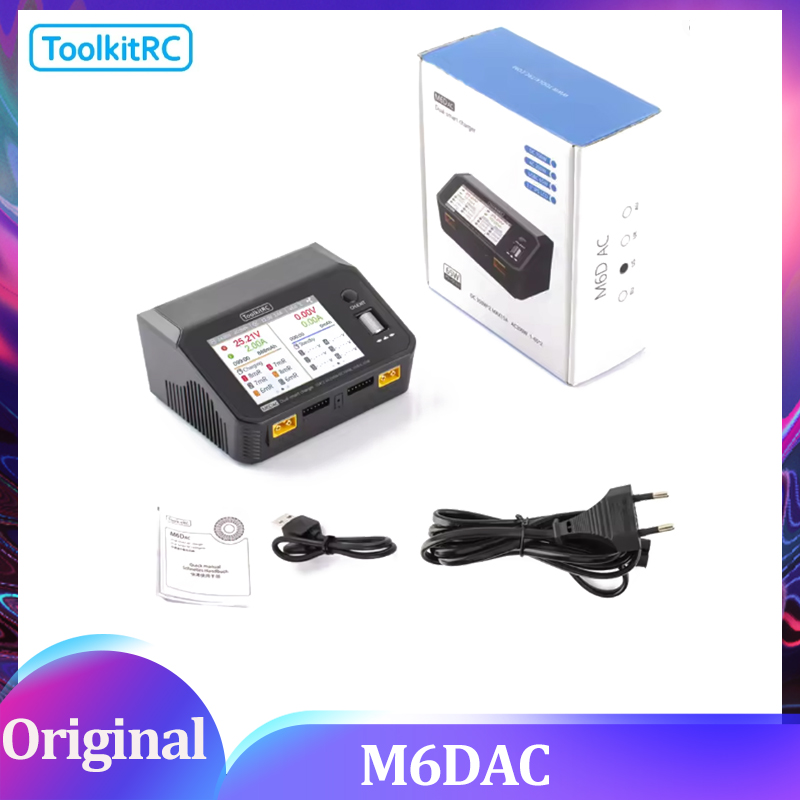 ToolkitRC M6DAC Dwukanałowa in – Toolkitrc M6Dac Smart Charger recenzja i cena