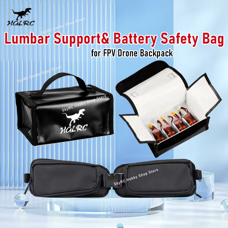 HGLRC Podparcie lędźwiowe i to – Lipo Battery Fireproof Safety Charge Box recenzja i cena