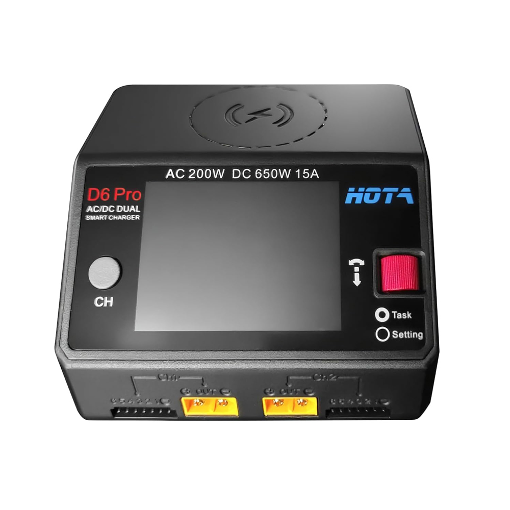 HOTA D6 Pro Ładowarka do akumu – Hota D6 Pro Dual Lipo Charger recenzja i cena