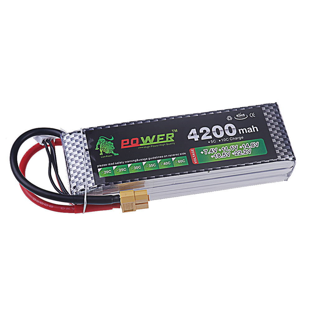 Bateria Lipo 4200mAh 5200mAh 6 – 4S Lipo Battery 14.8V 6000Mah recenzja i cena