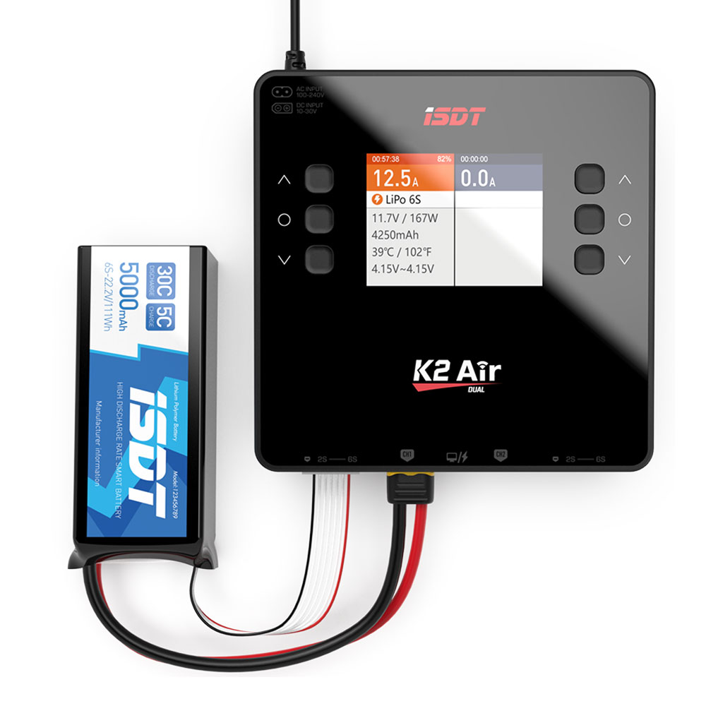 Ładowarka balansująca i rozład – Isdt K4 Dual Lipo Charger recenzja i cena